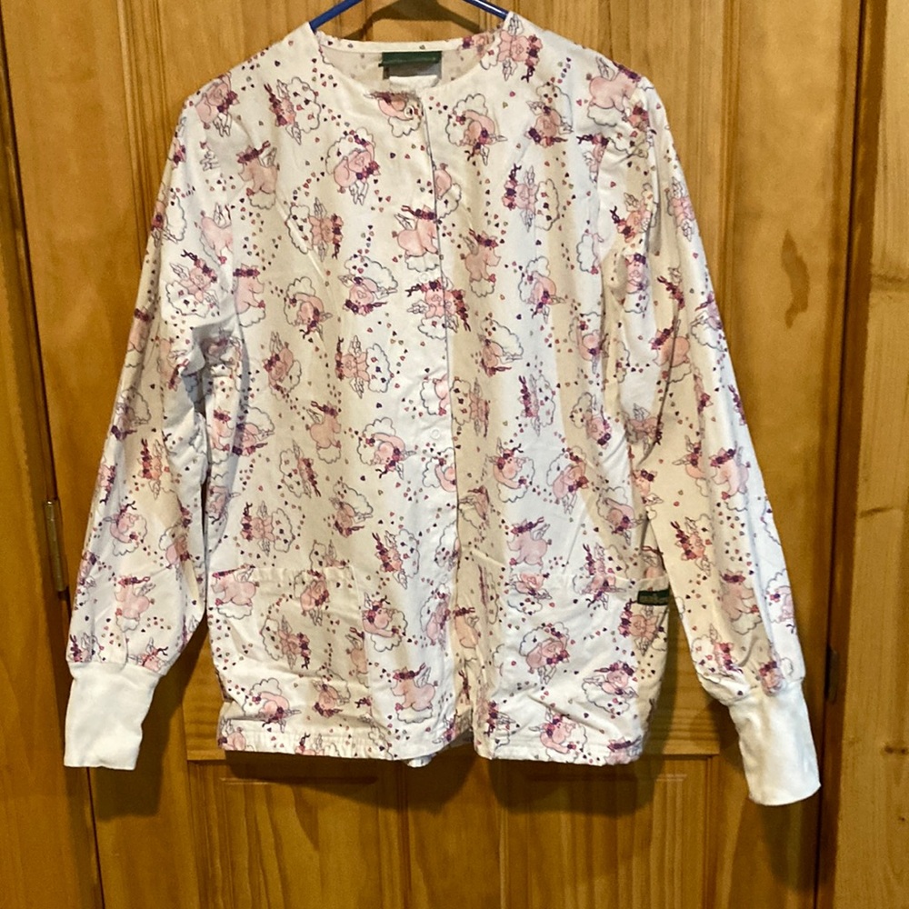 Pig scrub tops, by Uniform Advantage, size small.